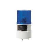 Luces de advertencia color Azul con sirena incorporada con 5 tonos máx. 105 dB en 110 VCA