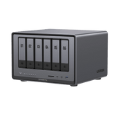 NAS UGREEN NASync DXP6800 Pro / Intel Core i5-1215U 10 Núcleos / 6 Bahías SATA + 2 M.2 NVMe / 2 Puertos Thunderbolt 4 / 2 Puertos 10GbE / 8K HDMI / PCIe 4.0 x4 / DDR5 Hasta 64GB / Compatibilidad Multiplataforma