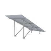 Montaje para Panel Solar 2X2, Riel 5 de 2700mm para Módulos con Espesor de 30-35mm, Vel. de Viento Máx. 136km/h