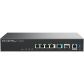 Dispositivo de Convergencia de Redes GCC6020 / Router VPN / Firewall de Próxima Generación / IP PBX / Switch de Red / 4 Puertos Gigabit Ethernet / 1 Puerto SFP+ 10 Gigabit / 1 Puerto 2.5 Gigabit / Administración en la Nube GDMS / Mont