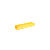 Canaleta FiberRunner™ 4X4, de PVC Rígido, Color Amarillo, 3 m de Largo