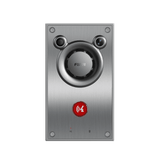 Video/ Intercomunicador IP, Altavoz 10W, 2 relevadores con botón para llamada, anti-vandálico, IP66 e IK10, PoE
