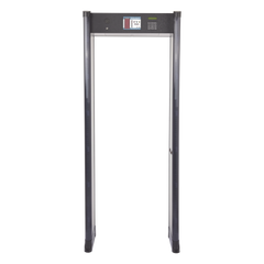 Arco Detector de Metales de 6 Zonas con Anclaje para Fijarse al Piso. Incluye Sensor IR para evitar falsas Alarmas / Certificado por la Administración Federal de Aviación de EE. UU. (FAA)