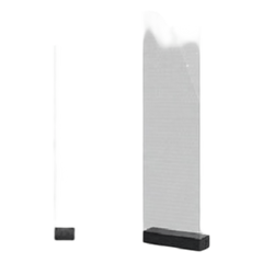 Panel LED Transparente / Pixel Pitch 3.91 mm / 250 x 1,200 mm / Transparencia 82% / Brillo 1500-5000 nits / SMD1717 / Instalacion Pegado-Colgado-Fijo