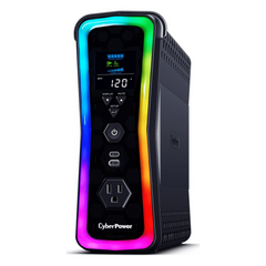 UPS Gamer de 1500 VA/1000 W, Topología Línea Interactiva, Entrada 120 Vca NEMA 5-15P, y 13 Salidas NEMA 5-15R, Puerto USB, Con Regulador de Voltaje (AVR)