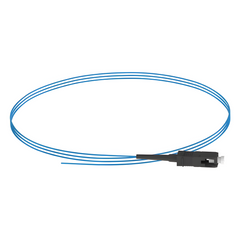 Pigtail de Fibra Óptica SC Simplex, Multimodo OM3 50/125, 900um, Color Aqua, 3 Metros (9.84 Pies)