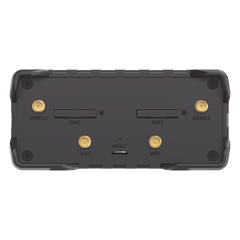Router Industrial LTE 4G / 150 Mbps Cat 4 / 4 Puertos Ethernet / WiFi 2.4 GHz / Doble SIM / Montaje DIN / -40°C a 75°C