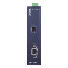 Convertidor de Medios Industrial Ethernet RJ45 10G/5G/2.5G/1G/100M a SFP+ 10GBASE-X