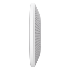 Punto de Acceso Omada / Wi-Fi 7 BE22000 MU-MIMO 4x4 / 2 Puertos 10 Gbps / Mesh Omada / Operaciones Multiencale (MLO) / Configuración por Controlador o Stand-Alone / Para Montaje en Techo/pared / Alimentación PoE++