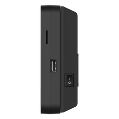 Terminal Min Moe WiFi / Touch de Reconocimiento Facial y Huella con Batería de Respaldo Incluida / ASISTENCIA y Control de ACCESO / 1500 Rostros, 3,000 Huellas y 3,000 tarjetas / Lee códigos QR / Videoportero / Detección de Cubreboca