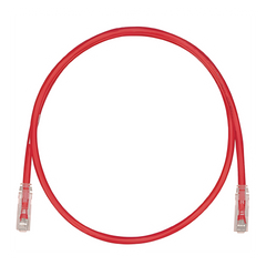 Cable de Parcheo TX6, UTP Cat6, 24 AWG, CM/LSZH, Color Rojo, 1 ft