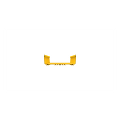 Canaleta FiberRunner™ 12X4, de PVC Rígido, Color Amarillo, 3 m. de Largo