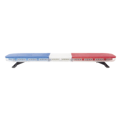 Barra de luces de 47" rojo/azul, 88 LED, con control de tráfico en color rojo/azul, ideal para equipar unidades de seguridad pública
