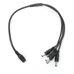 Cable con Conector Jack Hembra de 3.5 mm con 4 Salidas de Jack Macho (Divisor de Energía) / Tipo Pulpo / 4 Conectores Macho / 1 Conector Hembra / Jack de 3.5 mm