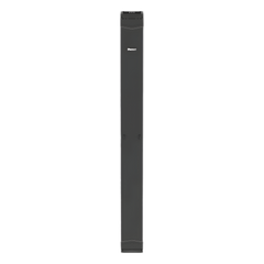 Organizador Vertical PatchRunner™, Sencillo (Solo Frontal), Para Rack Abierto de 45 Unidades, 8 in de Ancho, Color Negro