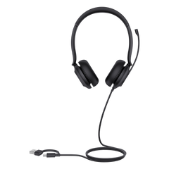Yealink UH35 Dual, versión Microsoft Teams, cancelación de ruido USB-C/A con indicador de ocupado