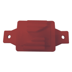 Aislador de Paso Rojo Reforzado para Cercos Eléctricos / Aislamiento hasta 18 kV / Resistente a Clima Extremo / Polipropileno y Policarbonato