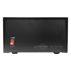 Fuente de poder Astron | Salidas: 13.8Vcc, 12A |Lineal Regulada con Circuito Cargador de Baterías