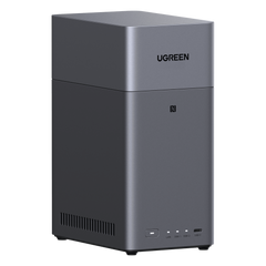NAS UGREEN NASync DH2300 / Procesador RK3576 / 4GB / 32GB eMMC / 2 Bahías SATA / JBOD-Basic-RAID 0-RAID 1 / Puerto HDMI 4K / 1 GbE / USB 3.2 Gen 1 Type-C / Detección NFC
