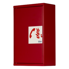 Dispositivo Telefónico de Emergencia | Grado de Seguridad 3 | Metal Rojo RAL3001 | 32 Teléfonos por Línea | Conexión IFAMFFT