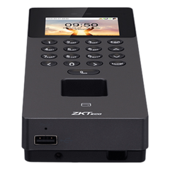 Terminal Biométrica Facial / Cámara Binocular 1MP / 1,500 Rostros 3,000 Huellas / Video Intercom SIP / ONVIF / WiFi / Anti-Fraude