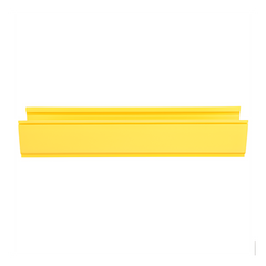 Canaleta FiberRunner™ 4X4, de PVC Rígido, Color Amarillo, 3 m de Largo