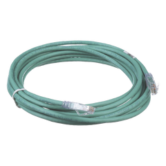 Cable de Parcheo TX6, UTP Cat6, 24 AWG, CM, Color Verde, 4.57 Metros (15 Pies)