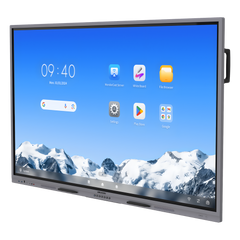 Pantalla Interactiva Touch de 75" Android 16 / Asistentes IA / Google Suite Preinstalado con Certificación EDLA / Resolución 4K / Bocinas Integradas / Entradas HDMI y VGA / Incluye 2 Lápices para Escribir