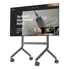 Soporte de Pantalla con Ruedas / Compatible con Monitores de 55"a 90" / Base para Colocar Accesorios Adicionales / Vesa 200*200 - 800*500/ Carga máxima: 90.9Kg (200Lbs)