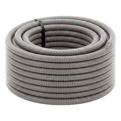Tubo Flexible tipo Liquidtight de 2" (50 mm) / Acero + Forro PVC / Rollo de 20 Metros.