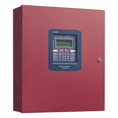 Panel de control de incendio direccionable con comunicador IP y POTS integrado, 318 puntos por lazo SLC, expandible a 954 puntos
