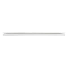 Canaleta LD10 de PVC rígido, con cinta adhesiva para instalación sin herramientas, de 38.4 x 24 x 1828.8 mm, Color Blanco