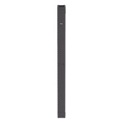 Organizador Vertical PatchRunner™, Sencillo (Solo Frontal), Para Rack Abierto de 45 Unidades, 6 in de Ancho, Color Negro