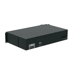 PDU Monitoreable (MI) para Distribución de Energía, Enchufe de Entrada NEMA L5-30P, Con 16 Salidas 5-20R, Horizontal 19 in, 120 Vca, 30 Amp, 2 UR