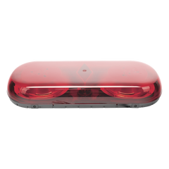 Mini Barra de Luces Serie X606, con 18 LED, Color Rojo, Montaje Permanente