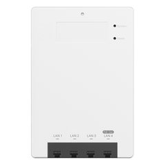 Punto de Acceso Mesh Wi-Fi 6 para interior en pared, hasta 320 usuarios ideal para Hotelería u Oficina.