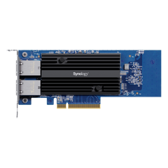 Adaptador de Red Synology E10G30-T2 | Doble Puerto 10 GbE | PCIe 3.0 x8 | Compatible con Synology | Link Aggregation.
