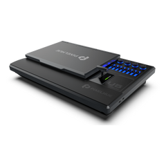 Controlador de Eventos Compacto U5 / Pantalla Táctil Principal 21.5" / Pantalla Inteligente 8" / 87 Botones LCD Programables / 4 Encoders y 8 Faders / Control MIDI y KVM / Diseño Plegable / Software PixelFlow / HDMI 2.0 / 12G-SDI /