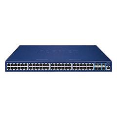 Switch Gestionado Capa 3 / 48 Puertos Gigabit + 6 Puertos 10G SFP+ / Routing IPv4/IPv6 / NMS Integrado / QoS Avanzado / Seguridad Empresarial