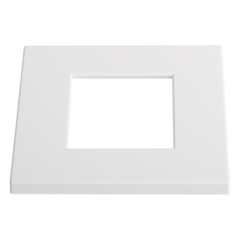 Marco Embellecedor Individual / 91 x 85 x 7 mm / Apertura 44 x 44 mm / Compatible con 10+ Módulos Helpnex / IP / PoE