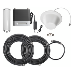 KIT Amplificador de Señal Celular 4G/ 3G, OFFICE 100 | Mejora la Señal Celular de Múltiples Operadores | Cubre áreas de hasta 1200 m²