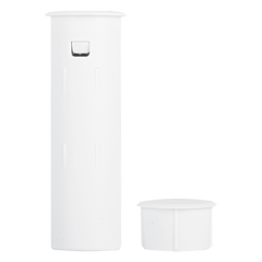 Sensor Magnético Inalámbrico para Empotrar / Invisible en Puerta Cerrada / Gap 2.54 cm / 345 MHz / Batería 5 Años / Diseño Cilíndrico Discreto