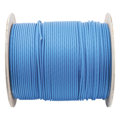 Bobina de Cable Blindado S/FTP de 4 Pares, Cat7, Inmune a Ruido e Interferencias, LSZH (Bajo Humo, Cero Halógenos), Color Azul, Bobina de 500 Metros (1640 Pies)