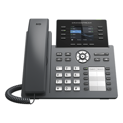 Teléfono IP Wi-Fi, Grado Operador, 8 líneas SIP con 4 cuentas, pantalla a color 2.8", puertos Gigabit, Bluetooth, PoE, codec Opus, IPV4/IPV6 con gestión en la nube GDMS