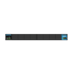 Chasis Para 9 Transmisores FMPS Clase 4, Hasta 4800 W de Potencia, Tarjeta de Red Incluida, 1 UR, Color Negro
