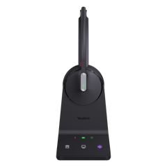 Auriculares mono Yealink WH64 edición MS/ Base DECT y auriculares con Bluetooth integrado/ Cancelación de ruido con 3 micrófonos/ Hasta 32 horas de conversación