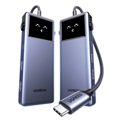 Hub USB-C 7 en 1 / USB-C a HDMI 4K 60Hz / 2x USB-A 3.0 + USB-C 3.0 + USB-A 2.0 / Gigabit Ethernet / PD 100W / Cable 20 cm (7.9 in)