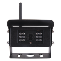 Sistema Profesional Inalámbrico de Cámara de Reversa Infrarroja y Monitor de 7" para Vehículos de Trabajo y Montacargas