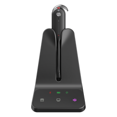 Auriculares mono Yealink WH63 E2 edición MS/ Base DECT/ Cancelación de ruido con 2 micrófonos/ Tres estilos de uso