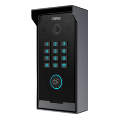 Videoportero Slim IP SIP con Cámara HD, IP IP65, Teclado Numérico y Relé, Apertura por BLE, Tarjeta, Remoto, Protocolo ONVIF, Compatible con App Fanvil Link